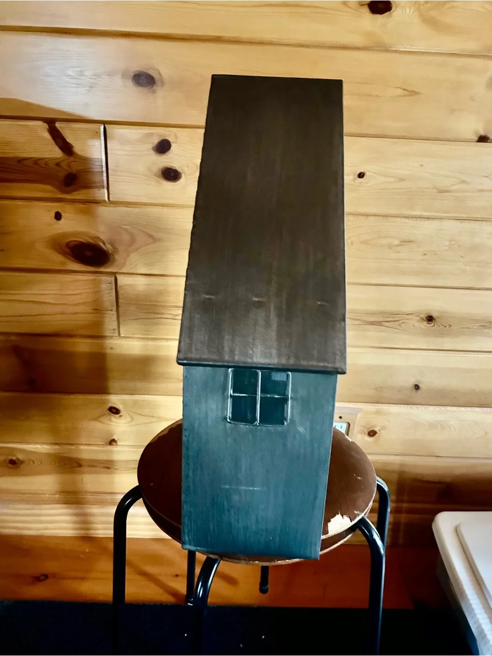 Metal House 🏠 Shape Wall Display Shelf